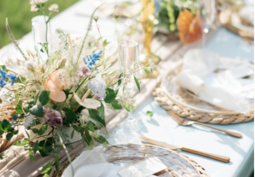 ザ プレイスオブトウキョウ婚礼装花納品撤去