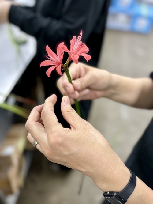 ブライダル装花制作