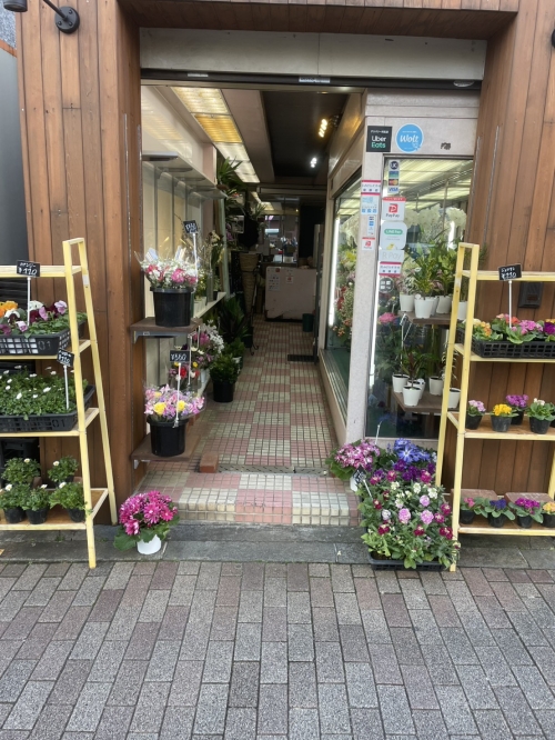 お花の搬入・搬出